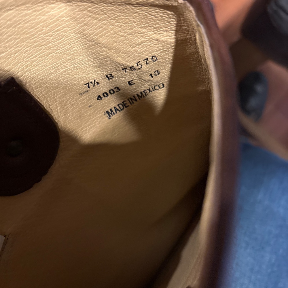 Frye Tall Leather Riding Boots in Brown - Picture 8 of 8